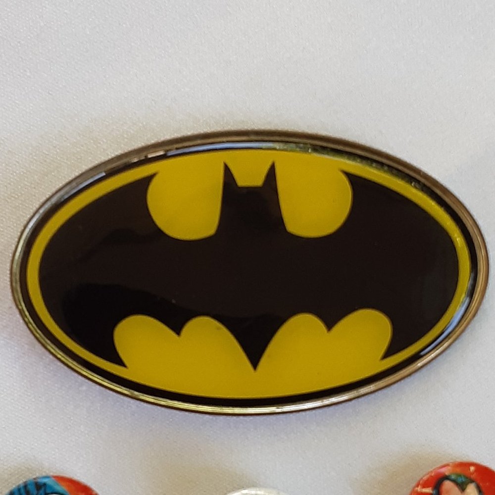 Batman Vintage 1970's Belt Buckle Needs Repair